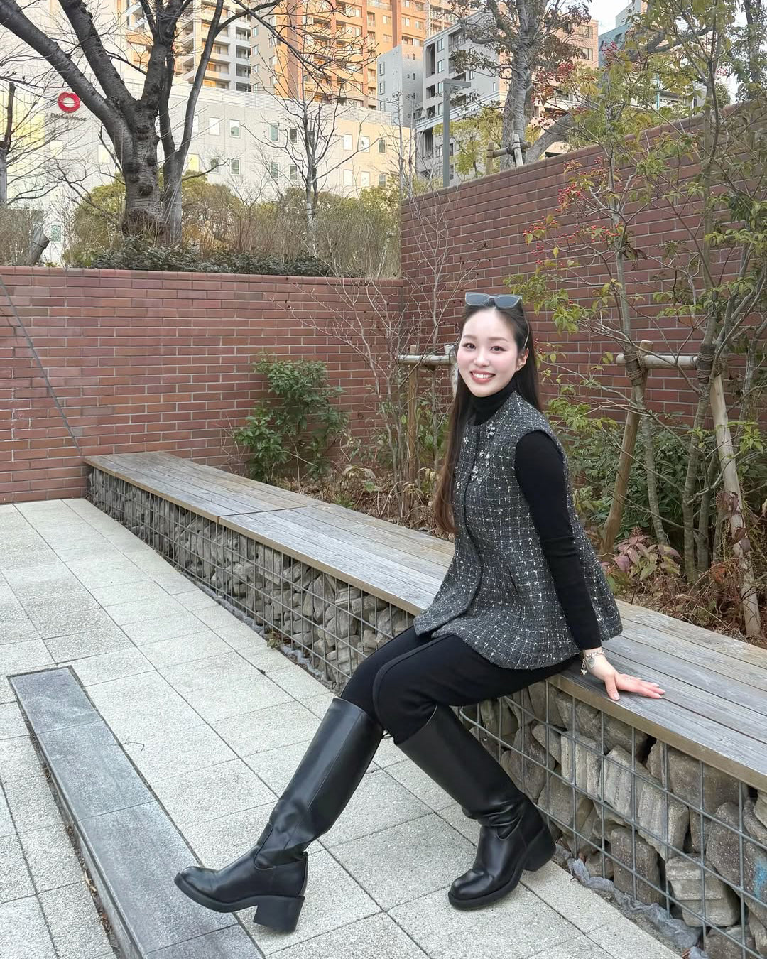 ビジューツイードベスト Reika♡ (161cm)