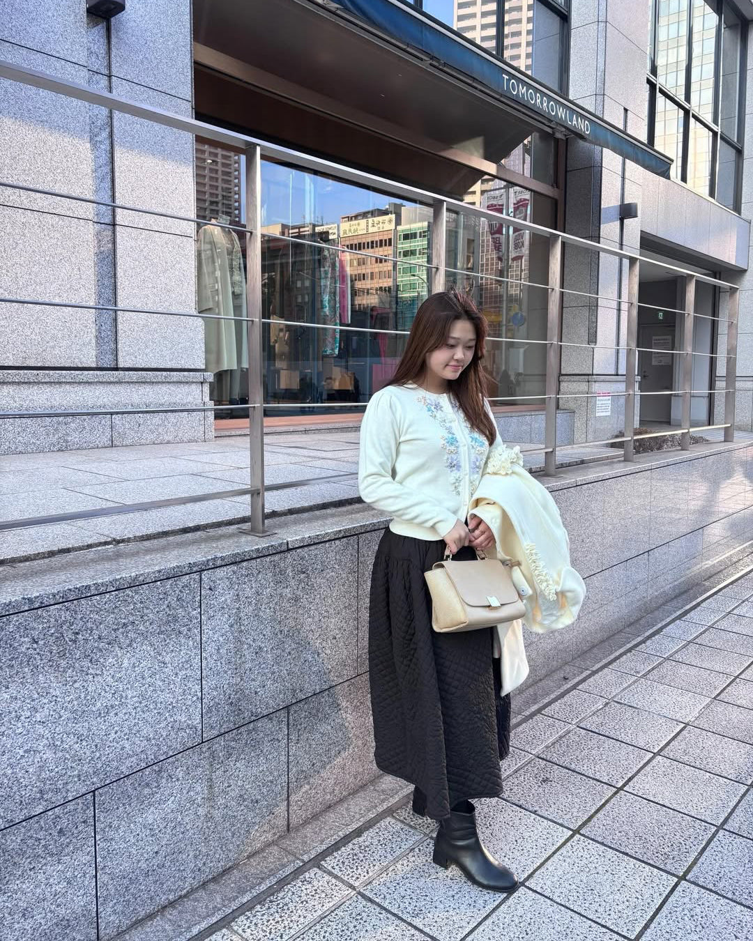 ブルームリボンカーディガンスタイリングEna(156cm)