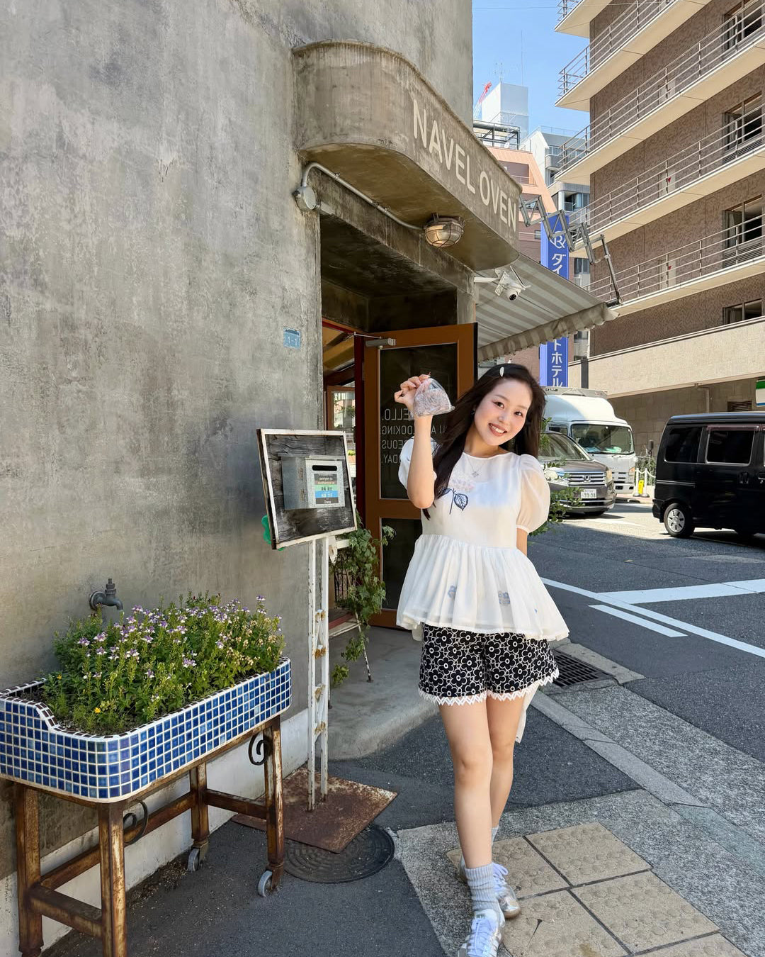 紫陽花ブラウス Reika (161cm)
