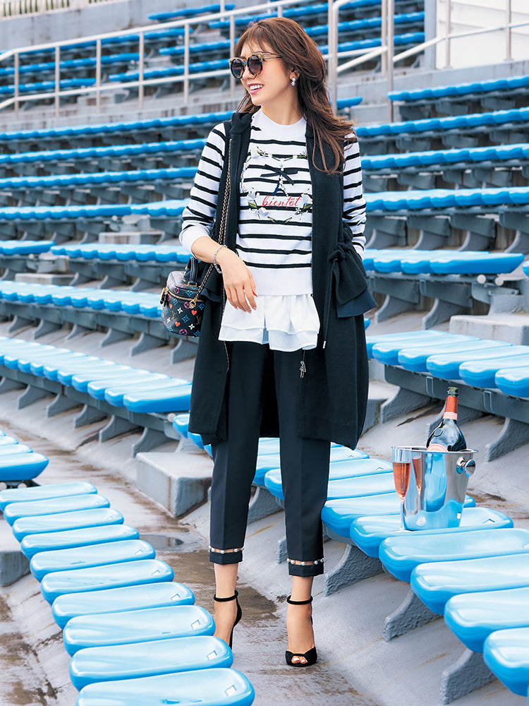 パールテーパードパンツ