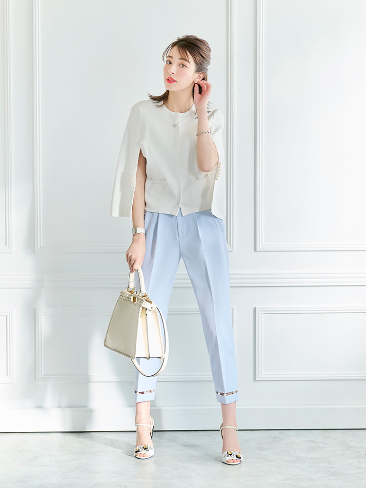 パールテーパードパンツ