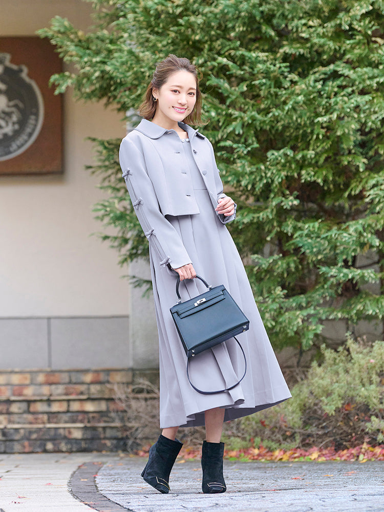 リボンジャケットセットアップ