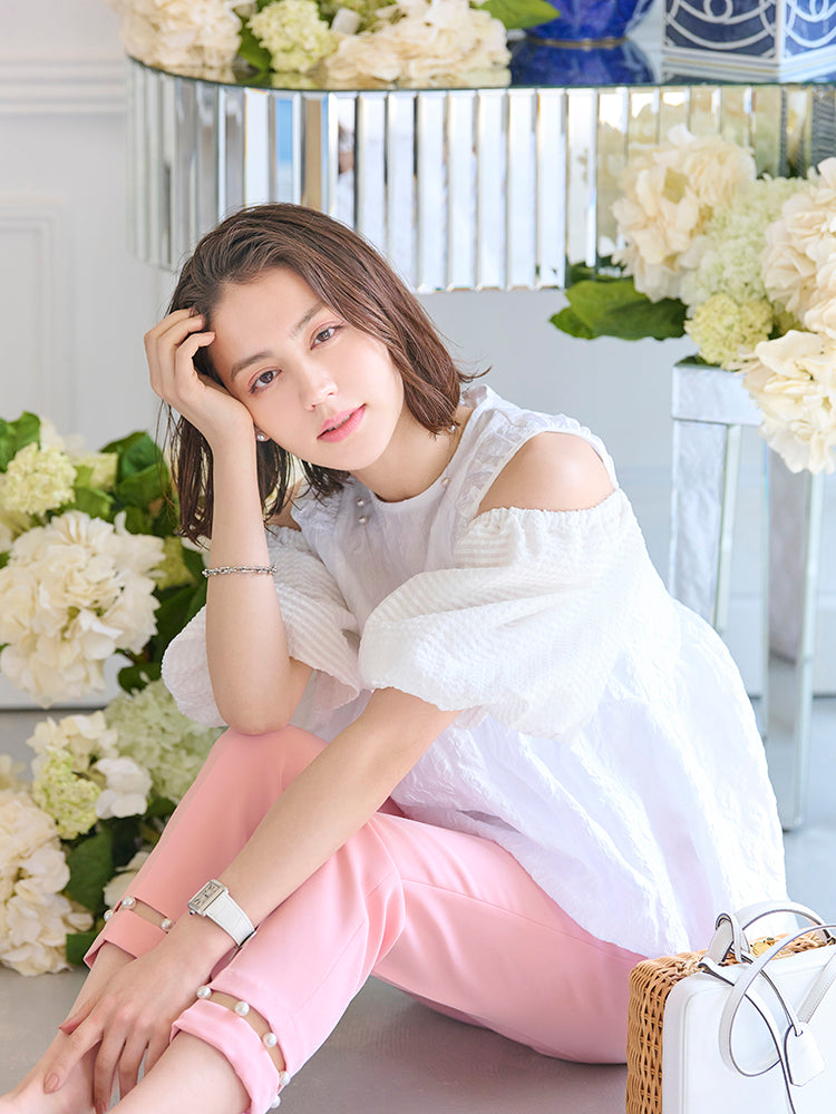 パールテーパードパンツ