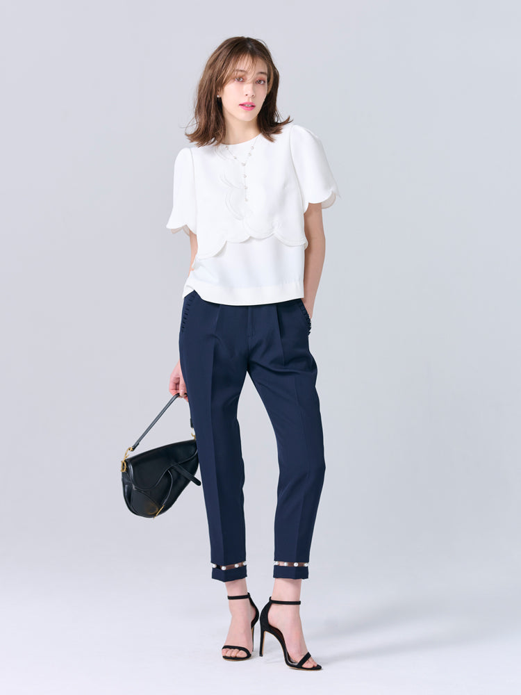 パールテーパードパンツ