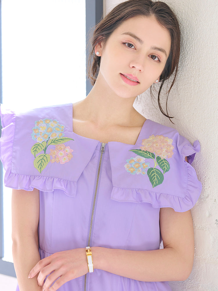 あじさいテントワンピース