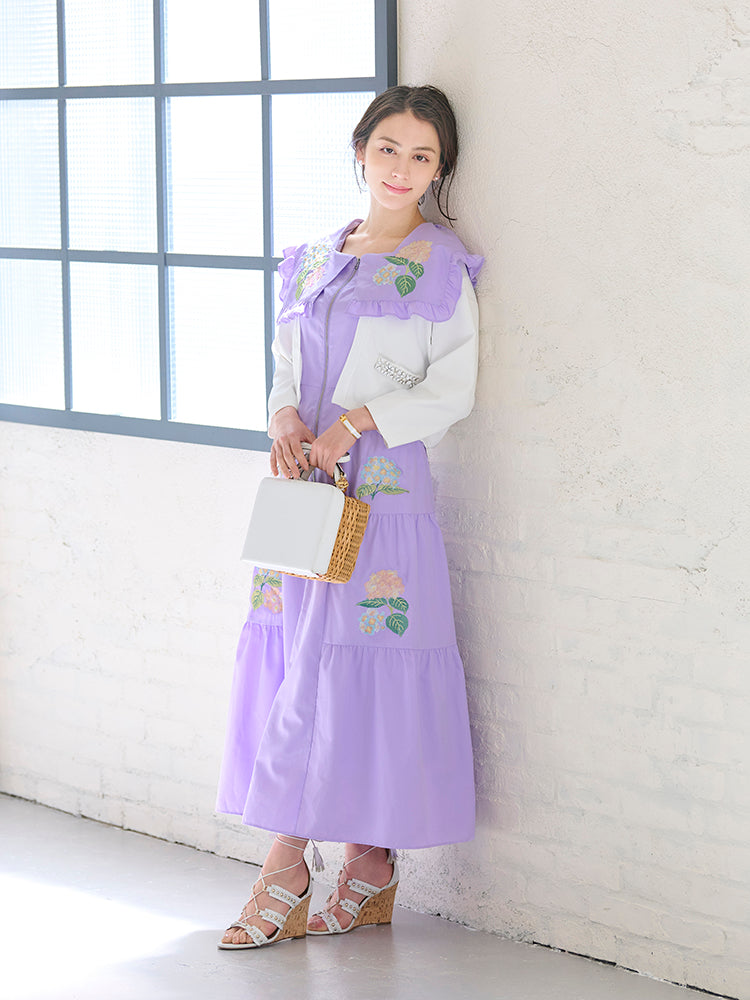 あじさいテントワンピース