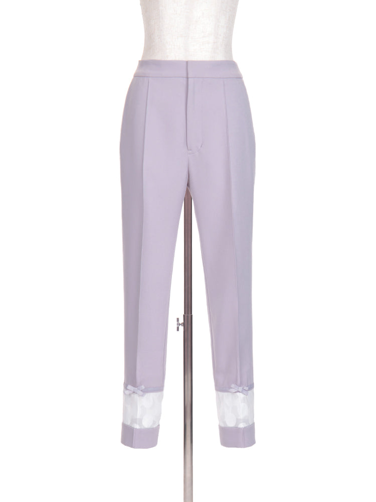 シアードットテーパードパンツ