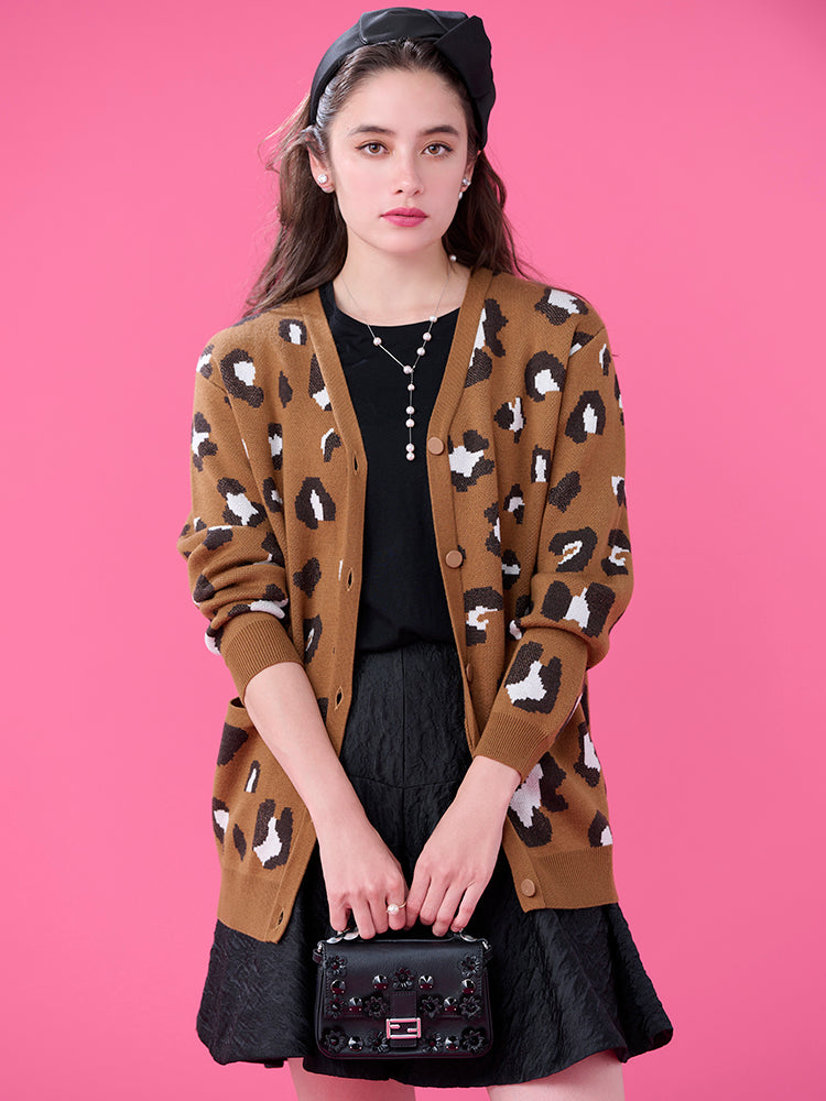 「CHESTY 20TH Celebration」レオパードニット