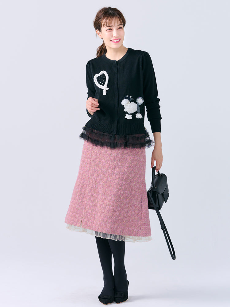 スリットマーメイドスカート