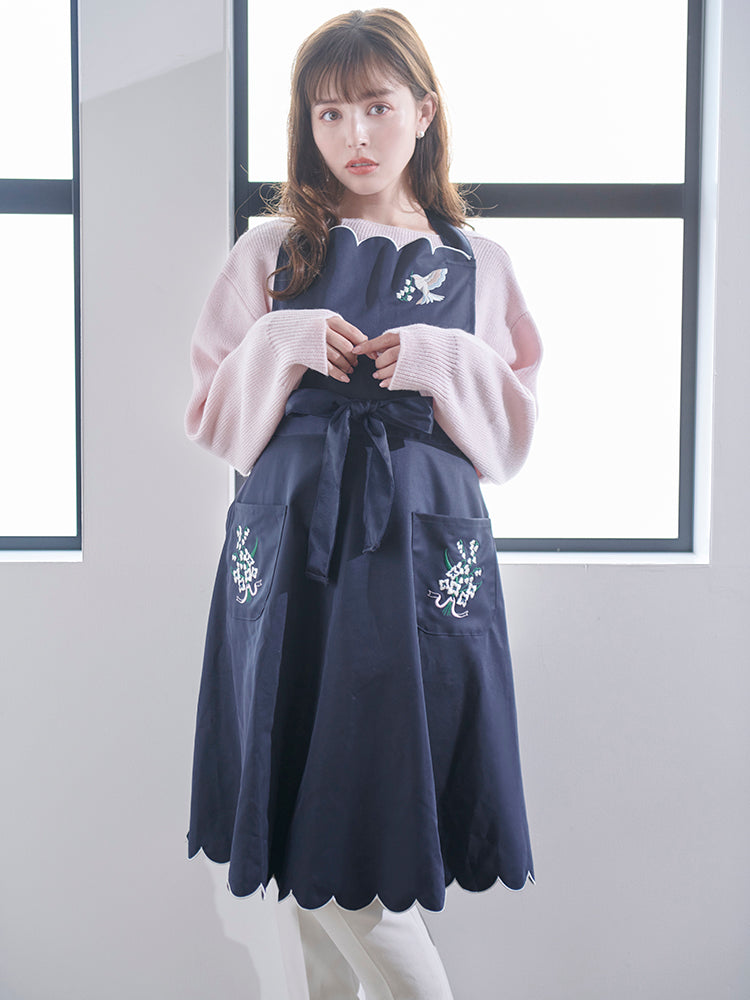 バードブーケエプロン