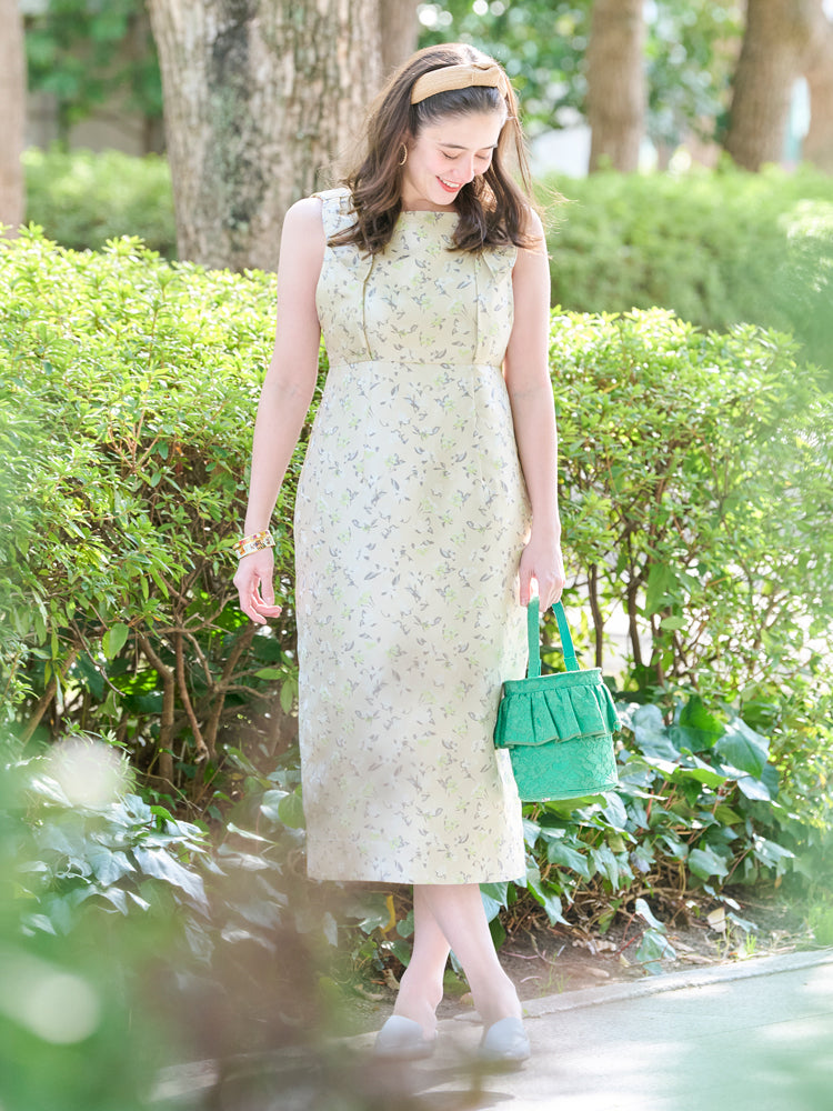 ジャガードジャンパースカート(ブラウスセット)