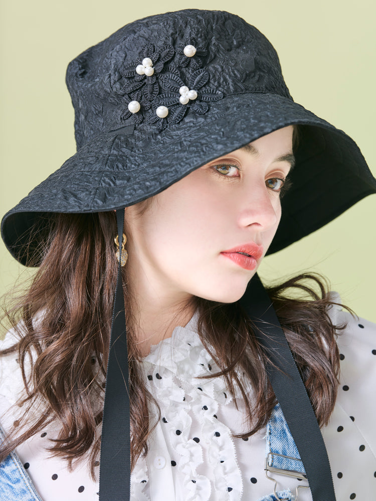 ジャガードバケットハット