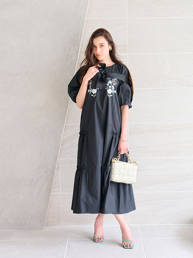 ブルームフラワーワンピース