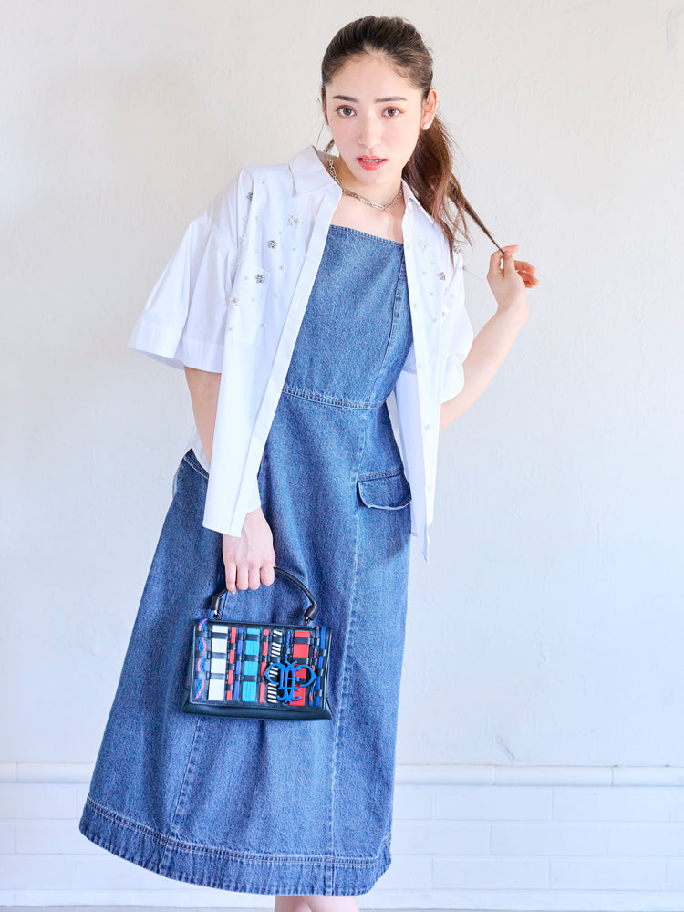 model : H165 着用サイズ:1サイズ 着用カラー:Blue