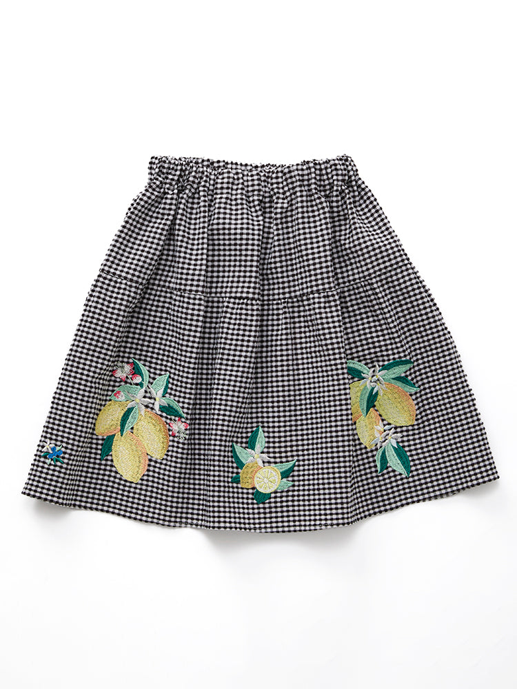 【Upcycle】レモンマルチスカート Kids