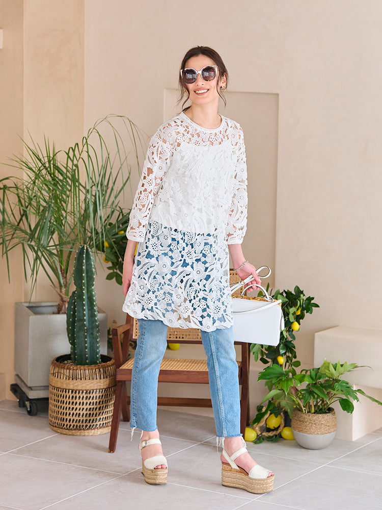 サマーレースワンピース