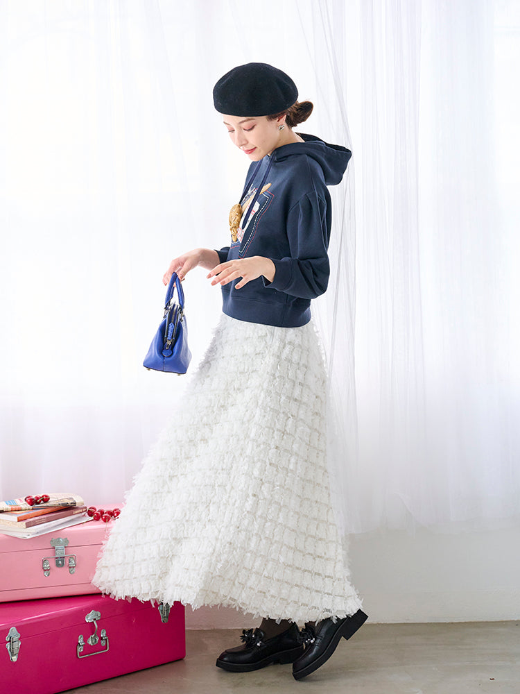 リボンチュールスカート