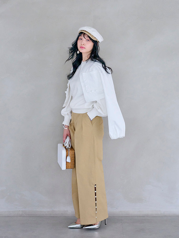 Bellona パールコットンパンツ