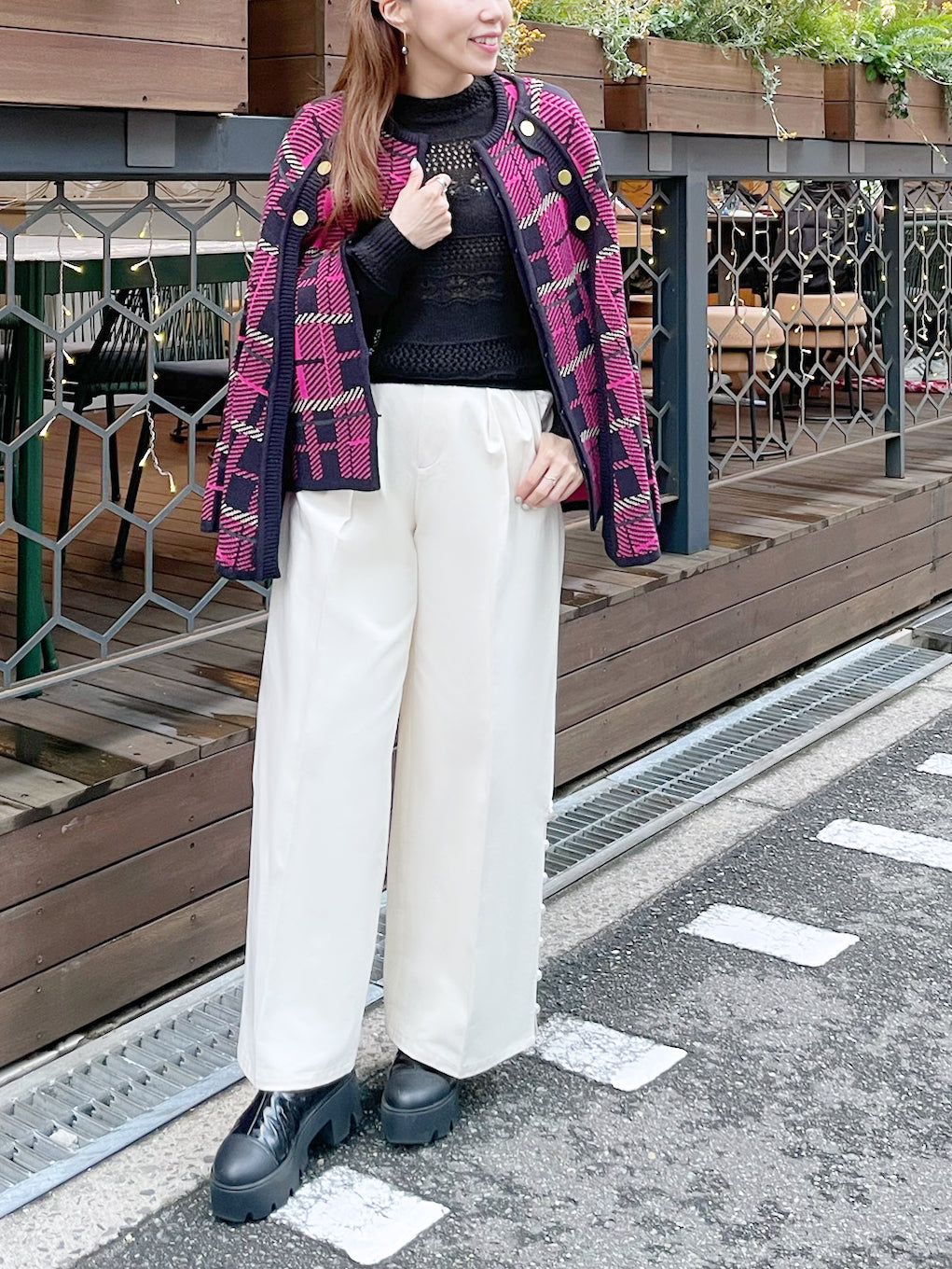 model:H158 着用サイズ:1サイズ