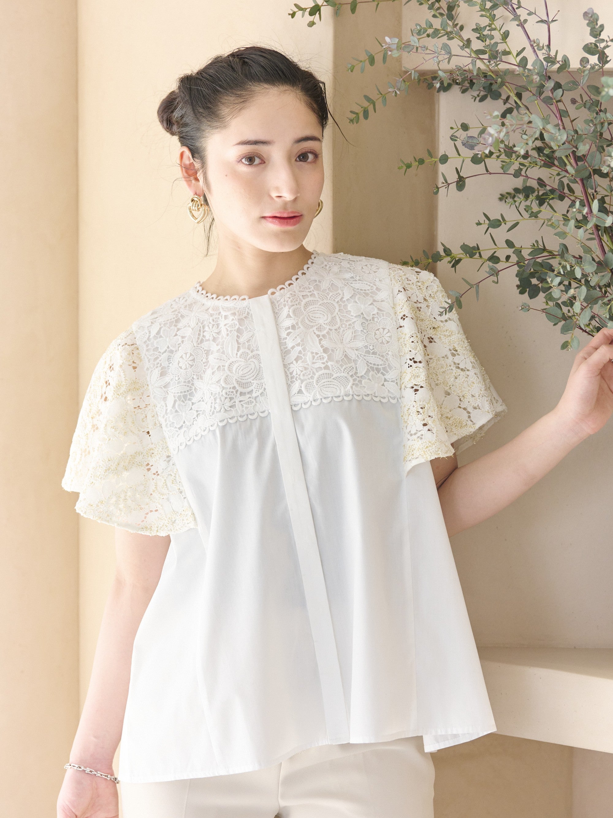 model : H165 着用サイズ : 1サイズ