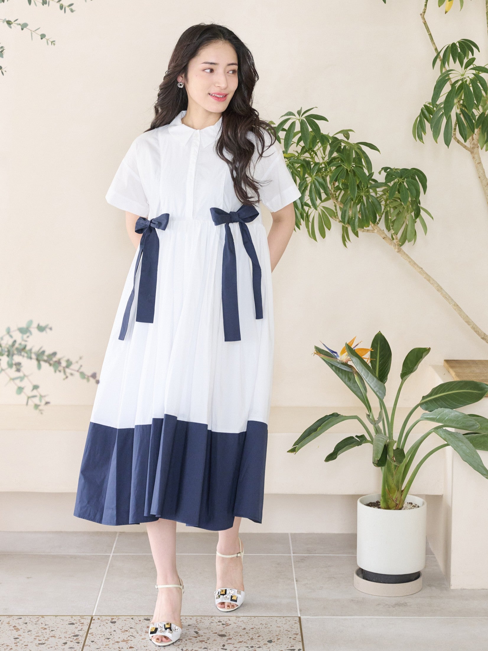 model : H165 着用サイズ : 1サイズ