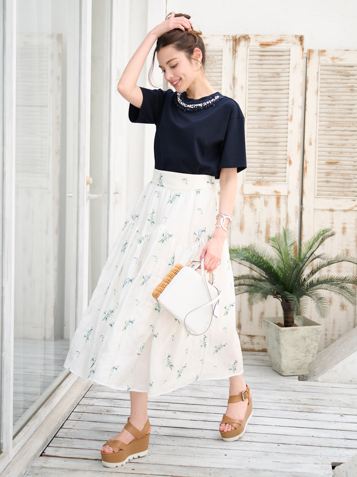 model : H168 着用サイズ : 1サイズ