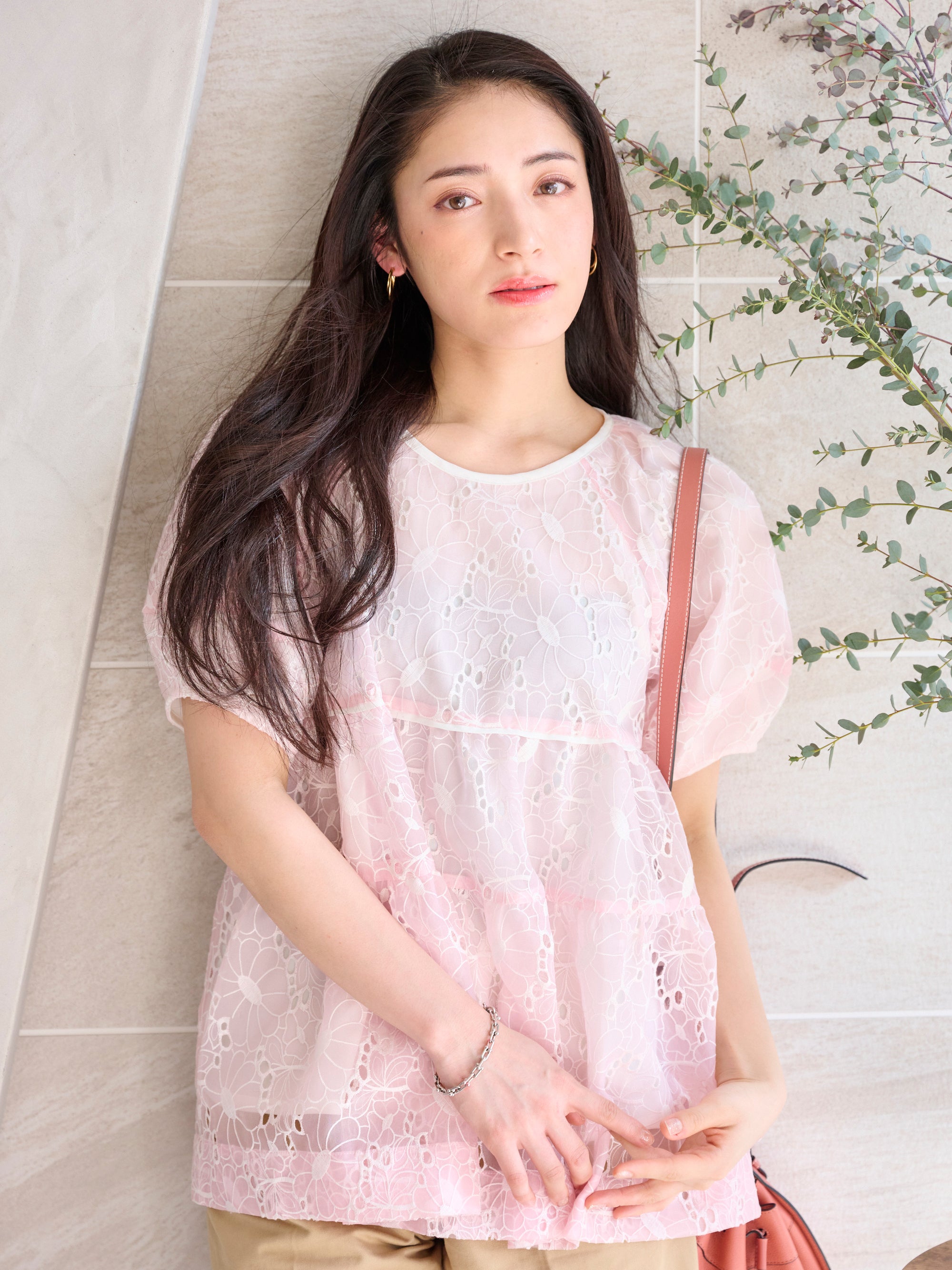 model : H165 着用サイズ : 1サイズ