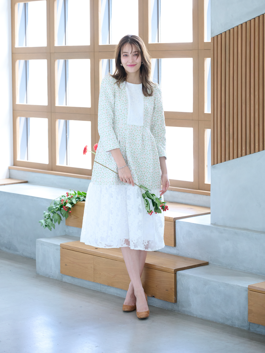 Chesty クラシカルジャガードワンピース クラシックジャガードワンピース