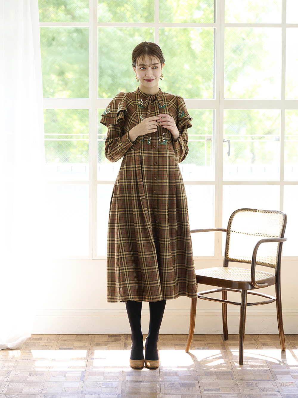 model:H173 着用サイズ:1サイズ