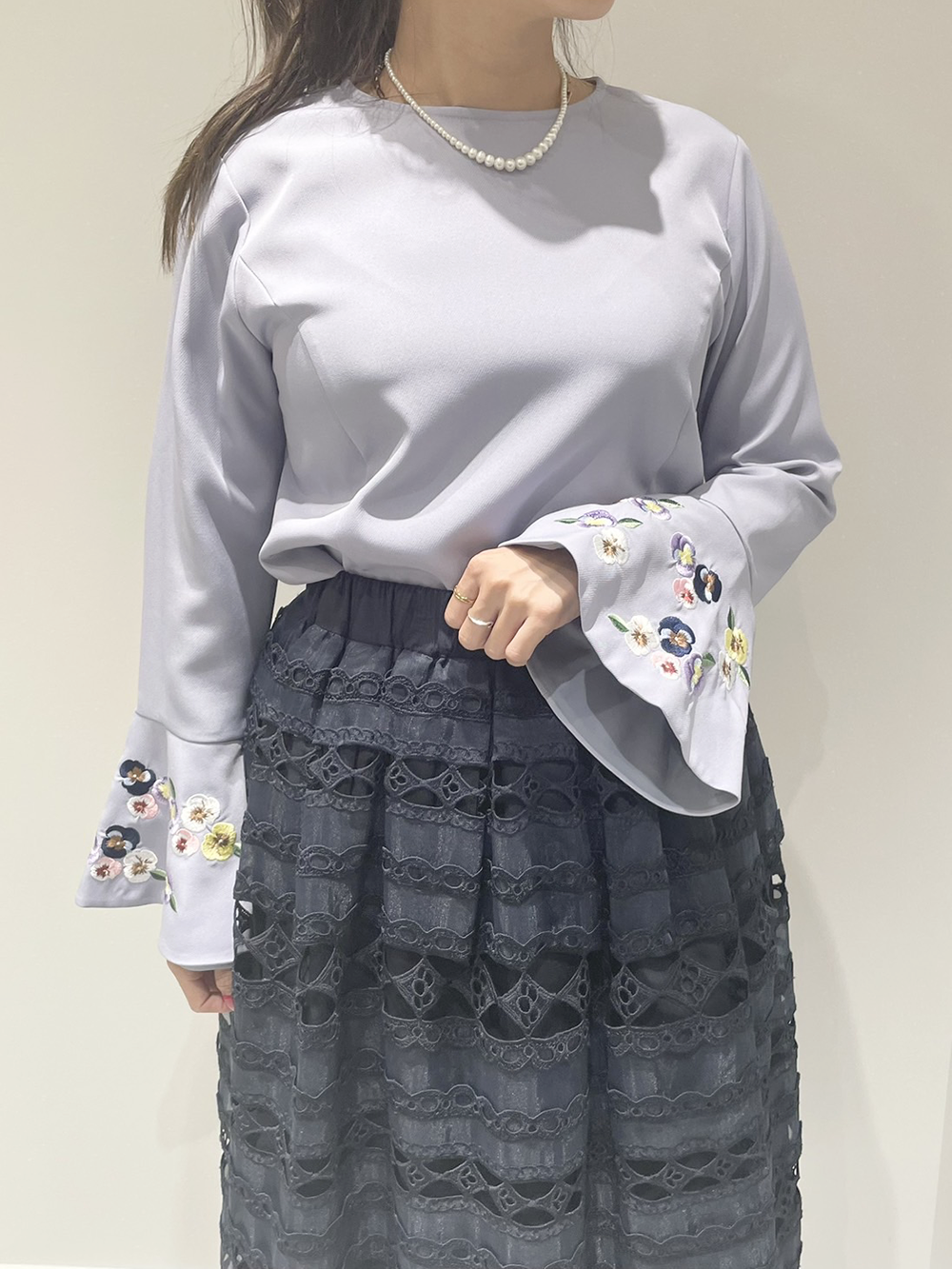 パンジーフレアートップス