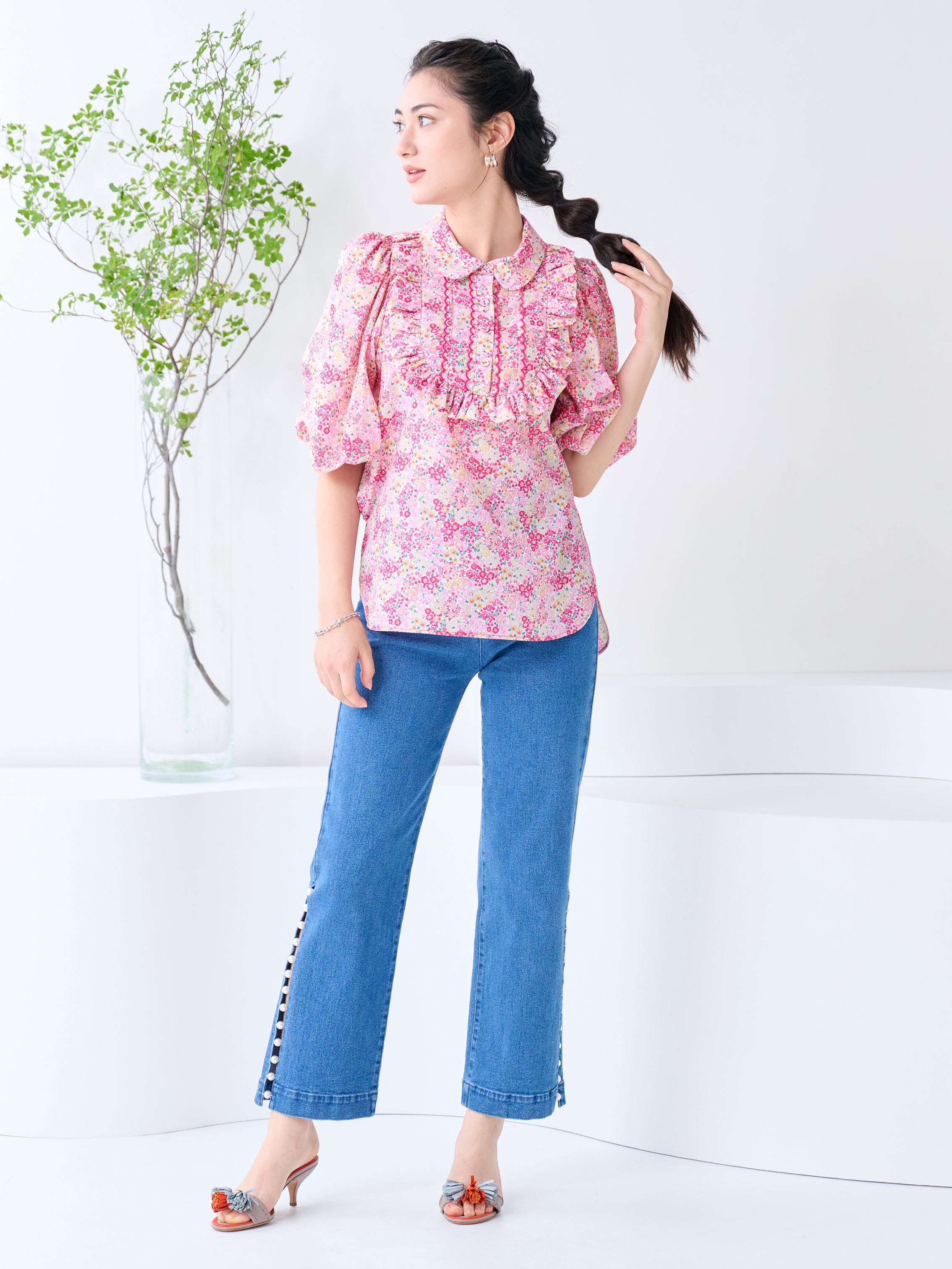 model:H168 着用サイズ:1サイズ 着用カラー:Pink