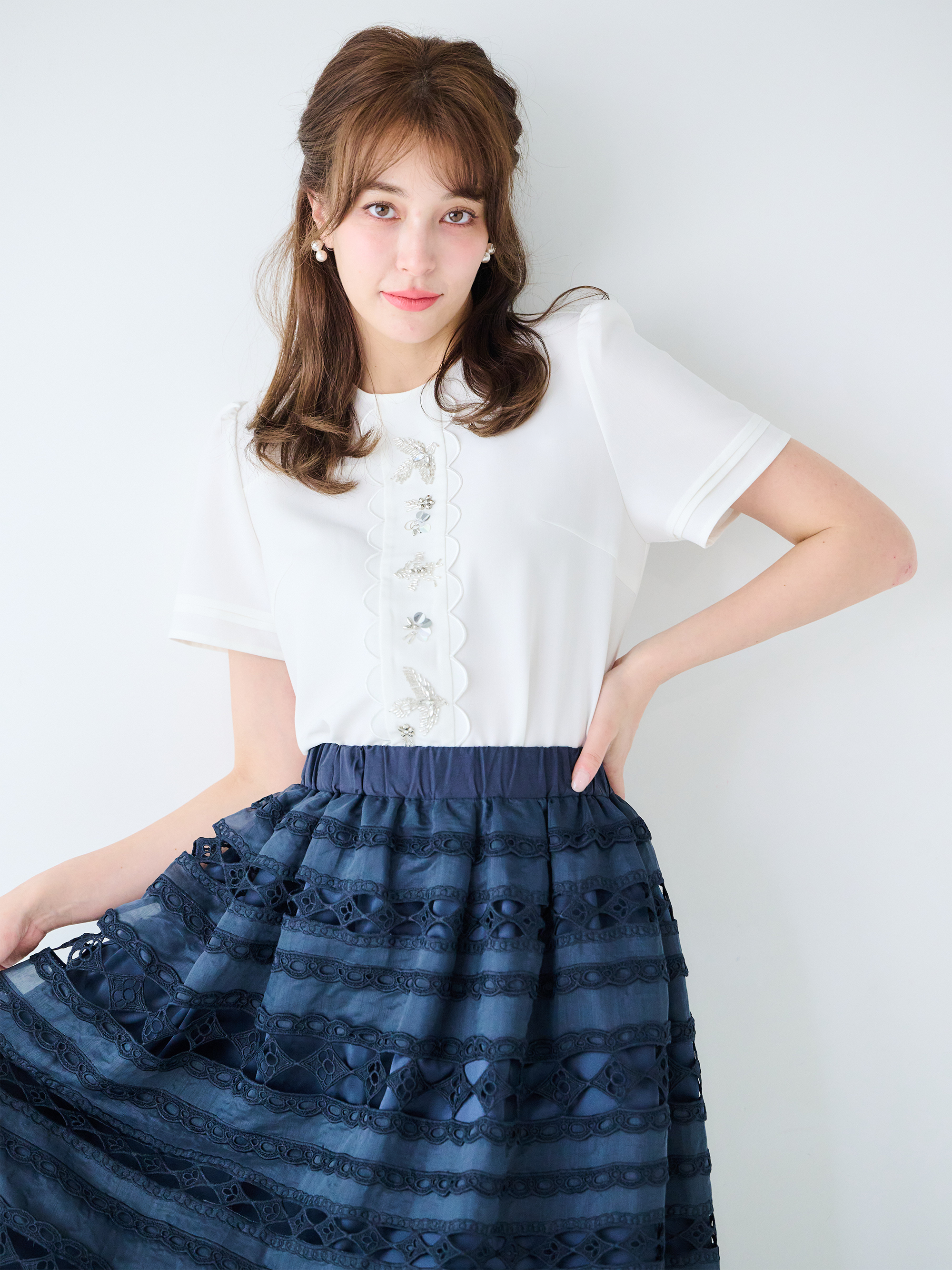 model:H173 着用サイズ:1サイズ