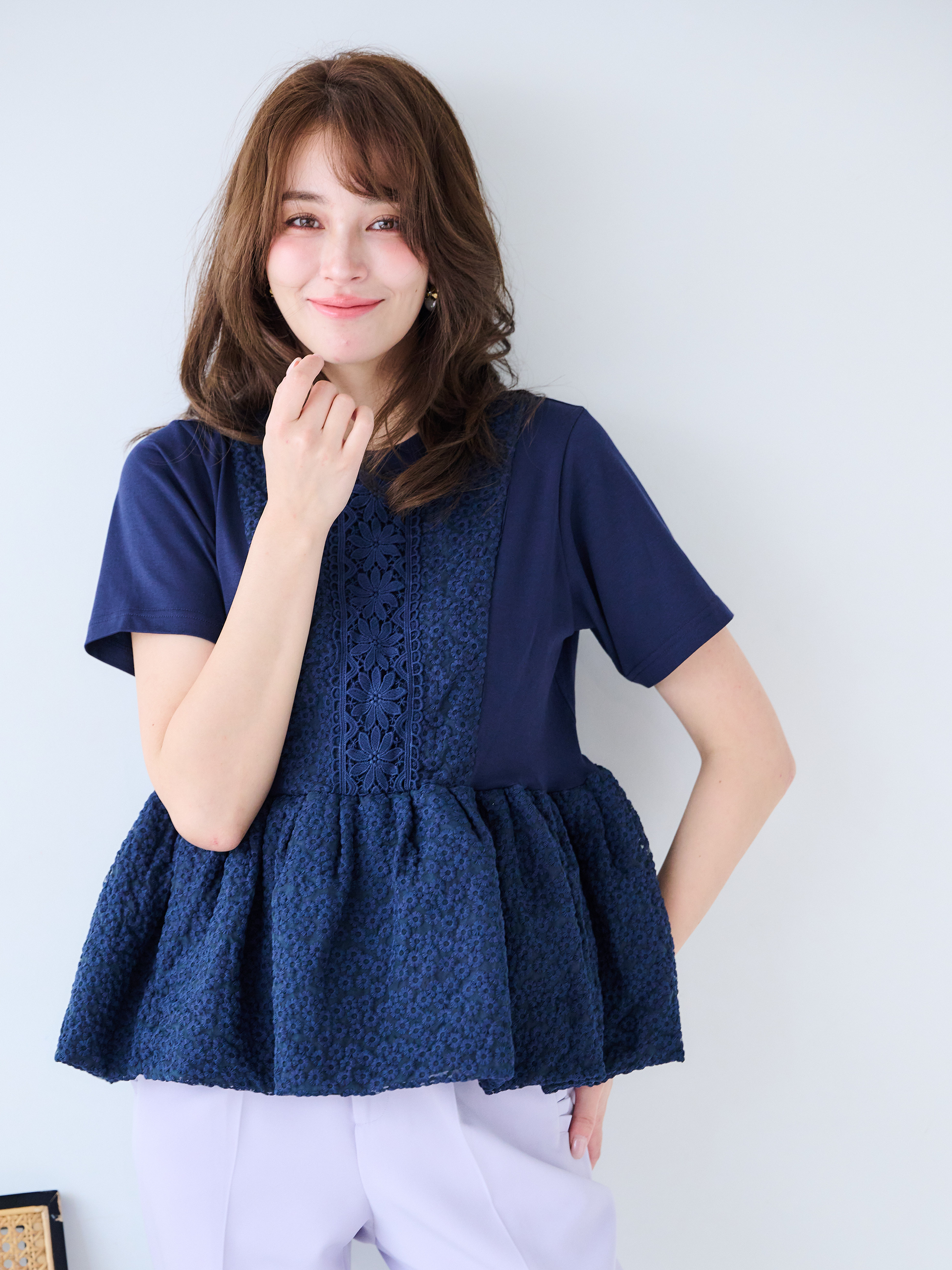 レースバルーンTシャツ