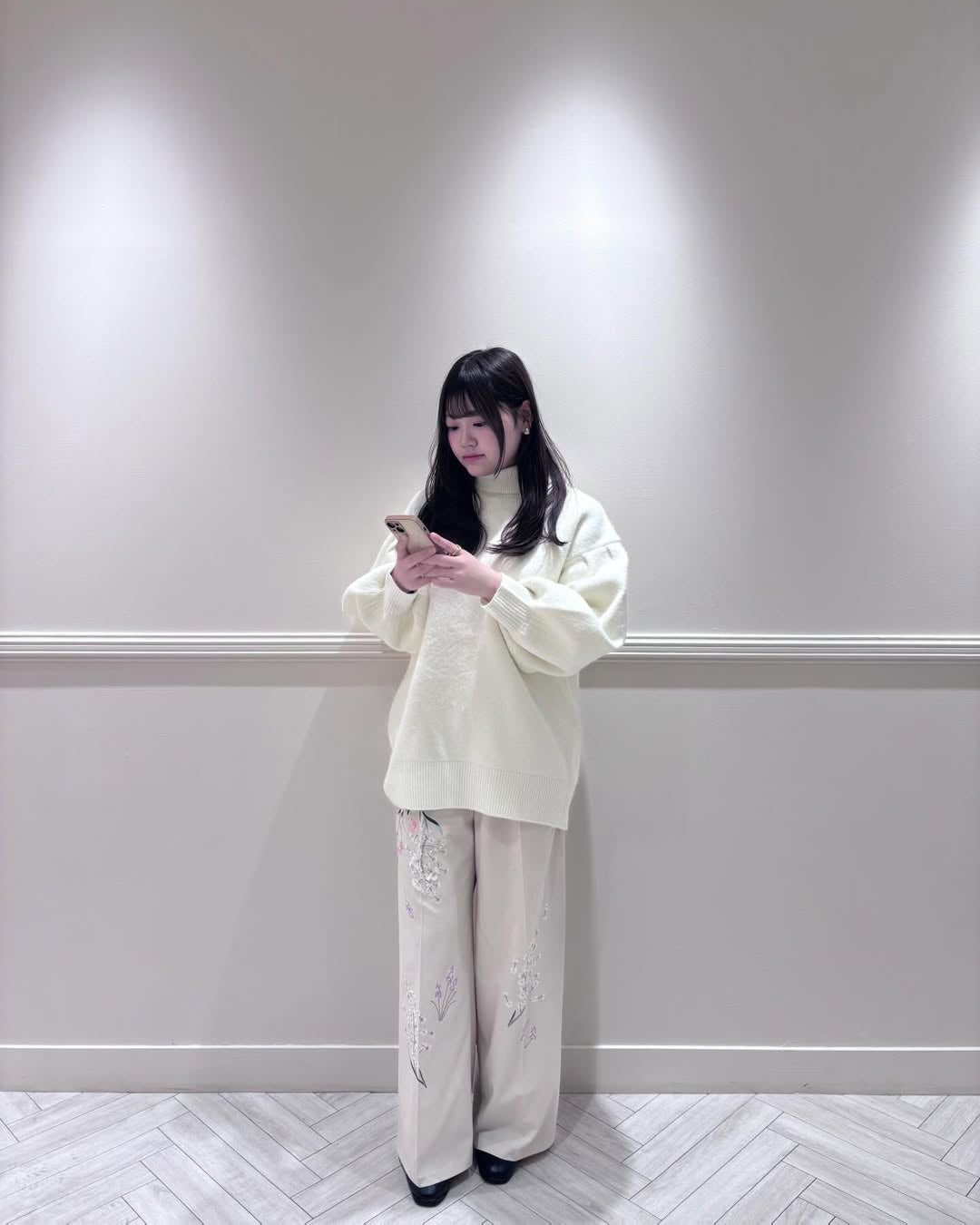 ブルームワイドパンツスタイリング Ena(156cm)