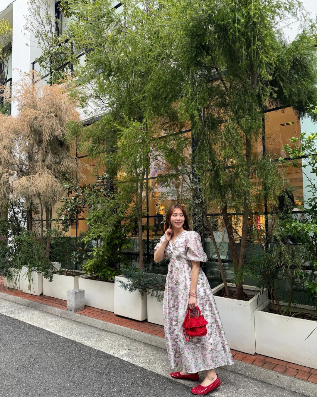 フローラルノットワンピース marina (158cm)