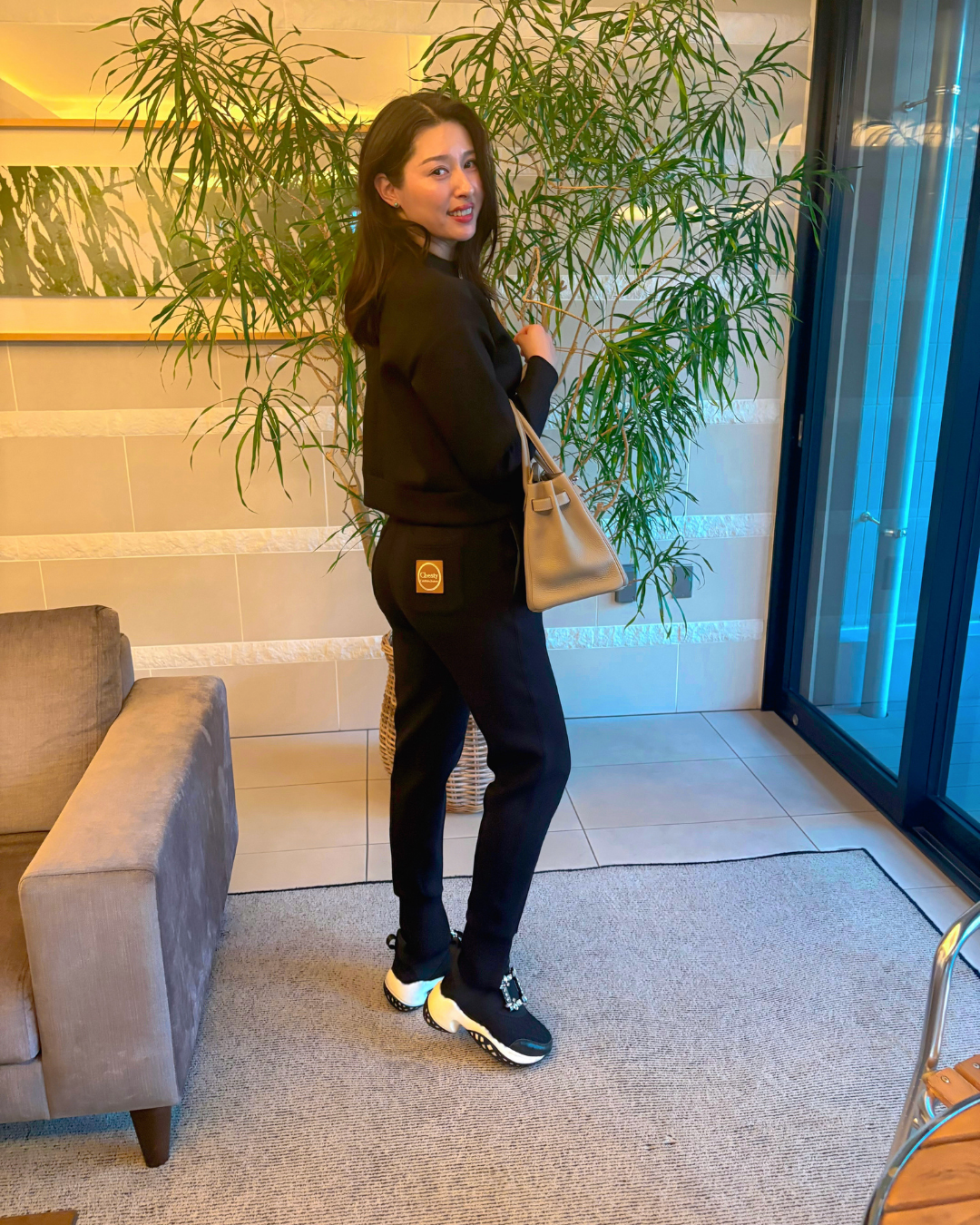 綺麗なシルエットが叶う Sweat setup