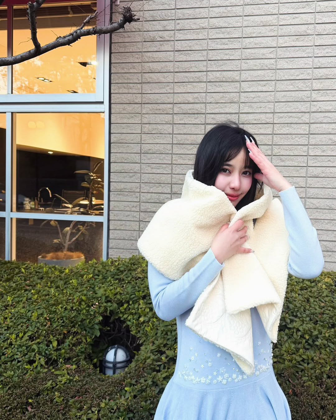 パールブロッサムニットワンピース Rani♡(165cm)