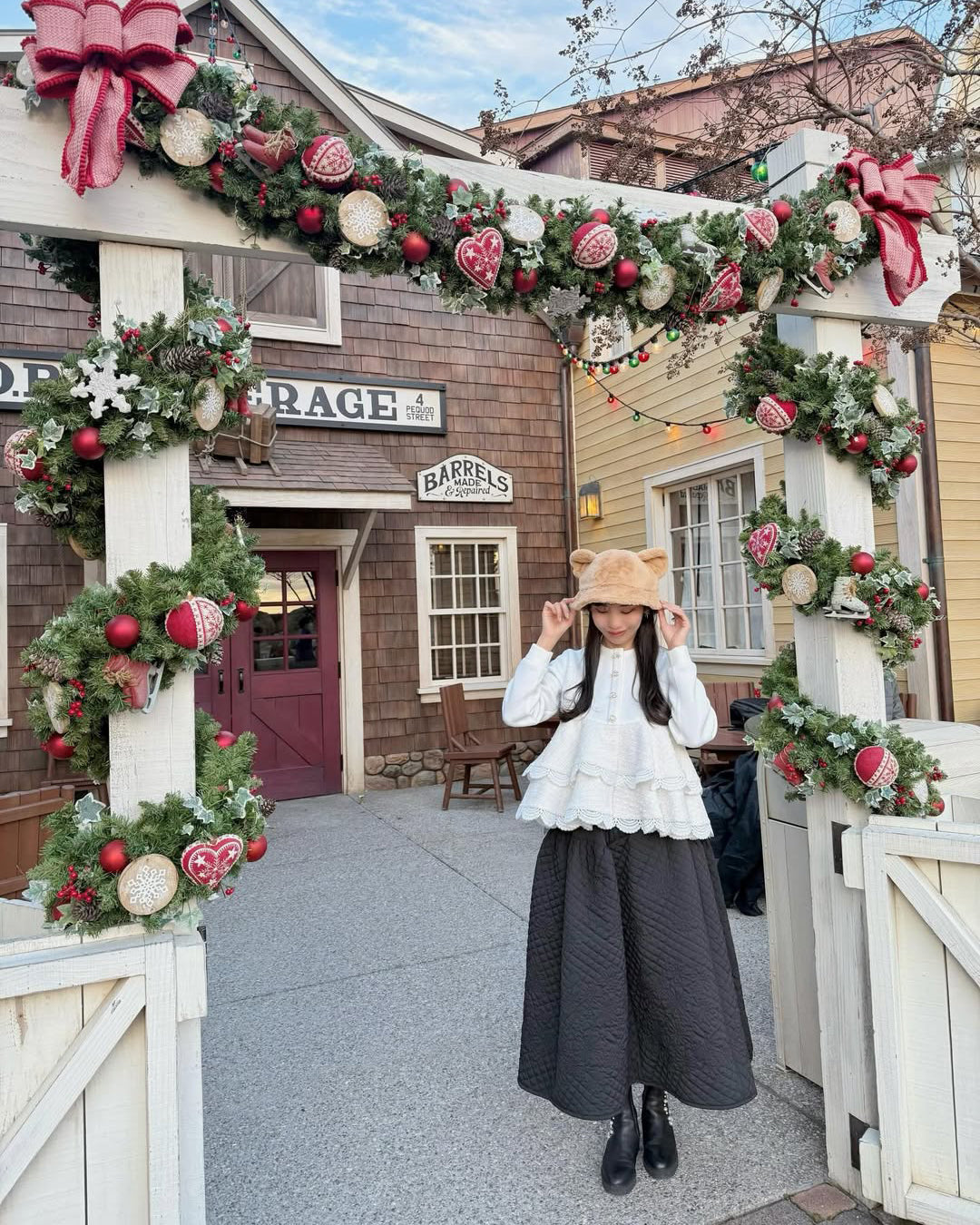 ボンディングティアードジャケットスタイリング Miho♡(164cm)