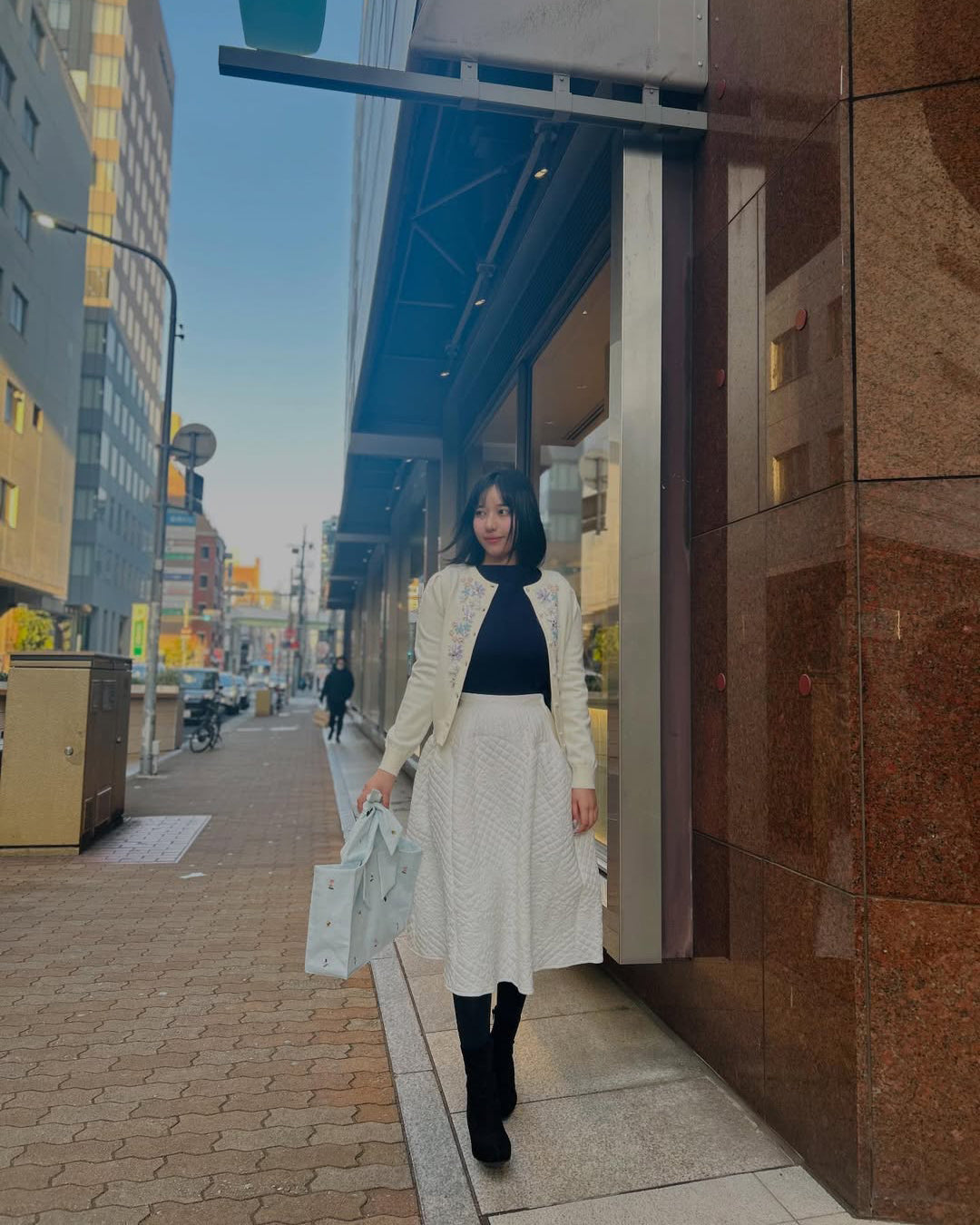 ブルームリボンニットカーディガン Rani(165cm)