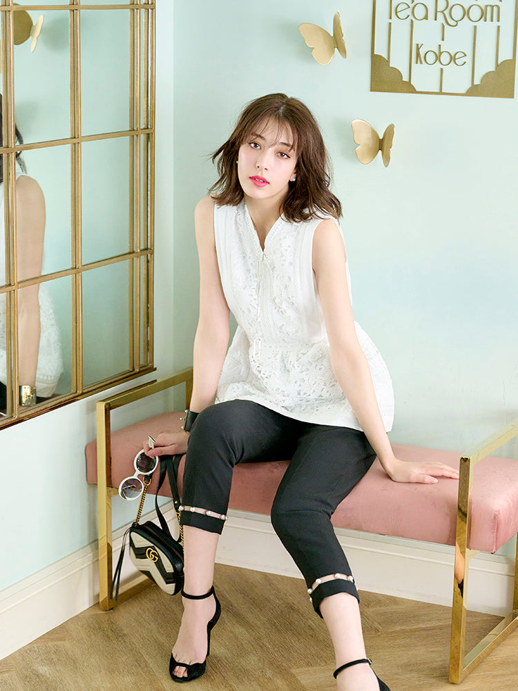 パールテーパードパンツ