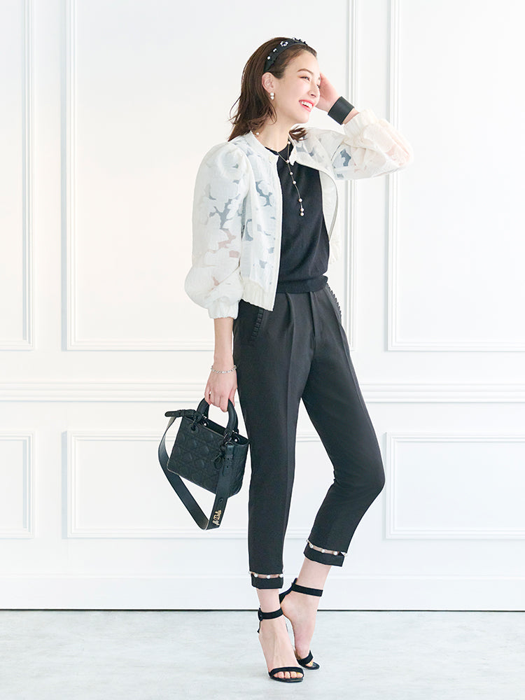 パールテーパードパンツ