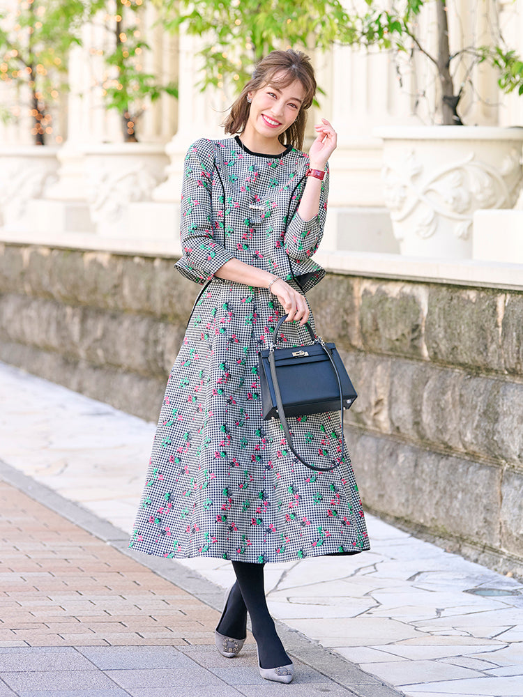 フラワーハウンドトゥースセットアップ |【公式】Chesty