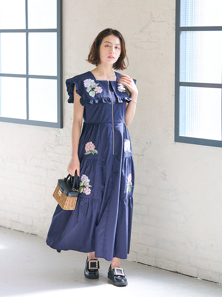 【当店限定販売】 あじさいテントワンピース |【公式】Chestyオンラインショップ ワンピース