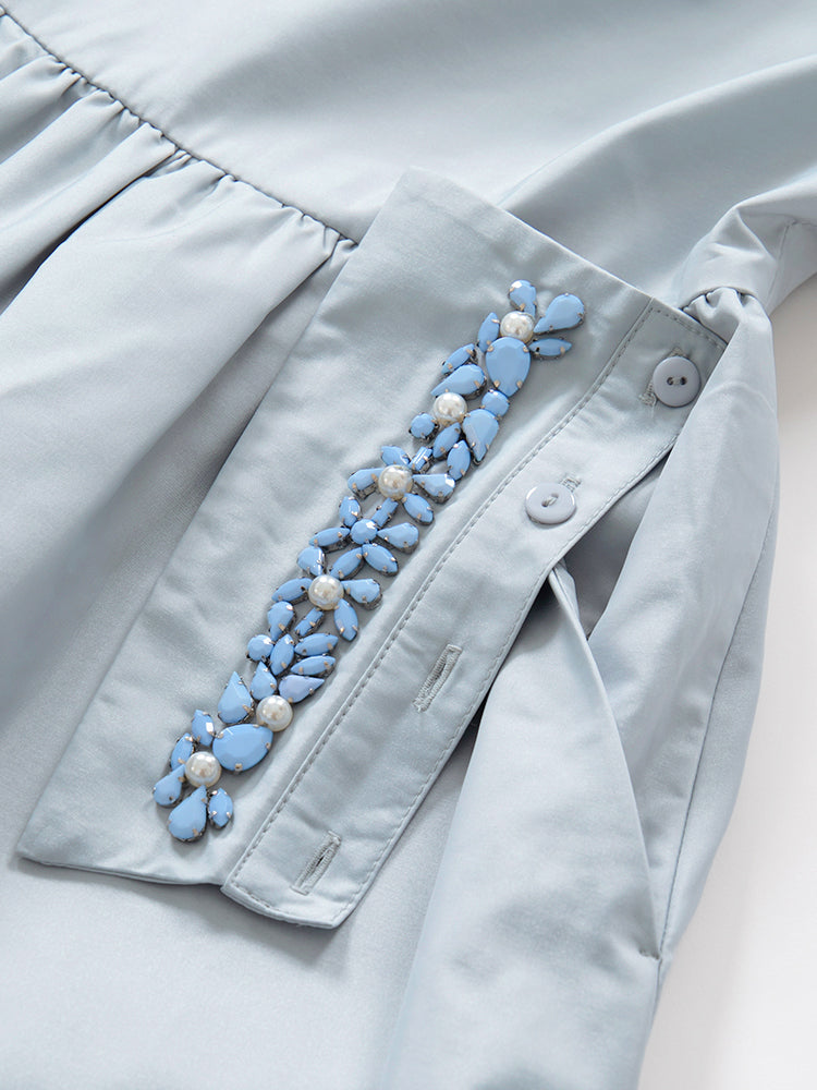 【新品】chestyチェスティIconic bijou onepieceアイコニックビジューワンピース０☆ピンク光沢フラワー結婚式パーティー二次会 チェスティ Iconic Bijou Onepiece 黒 1