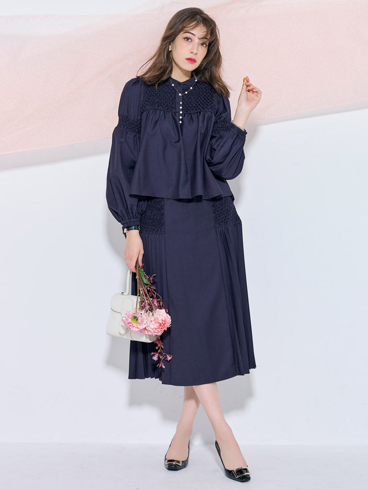 【chesty】デニム　ブラウス Chesty - chesty チェスティ デイジー デニムシャツ ブラウス の