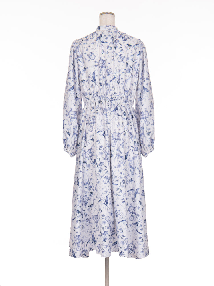 [希少品] Chesty ワンピース　パステルカラー　ピンク　風景プリント 希少品] Chesty ワンピース パステルカラー ピンク 風景プリント