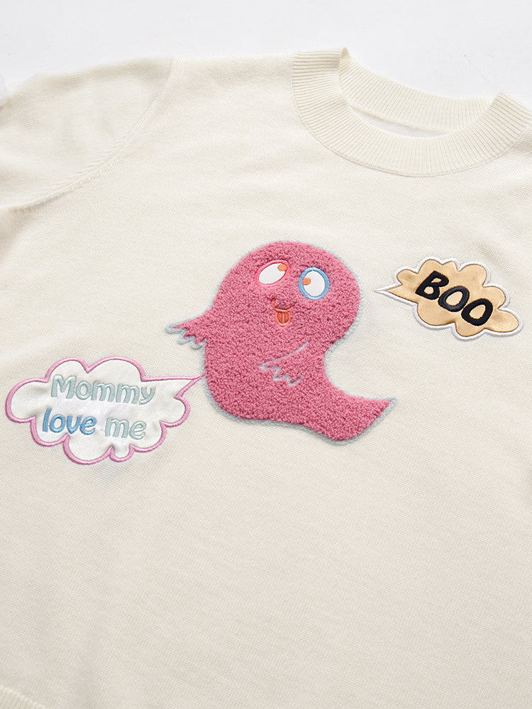 ゴーストニット　Kids White