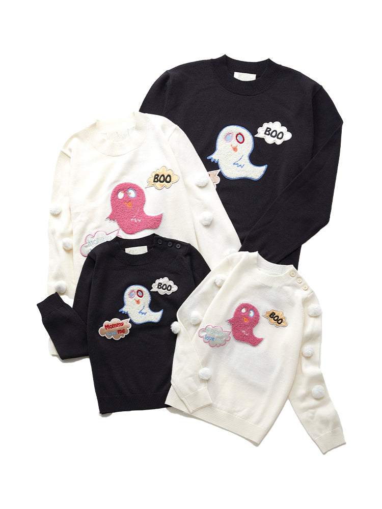 ゴーストニット　Kids White