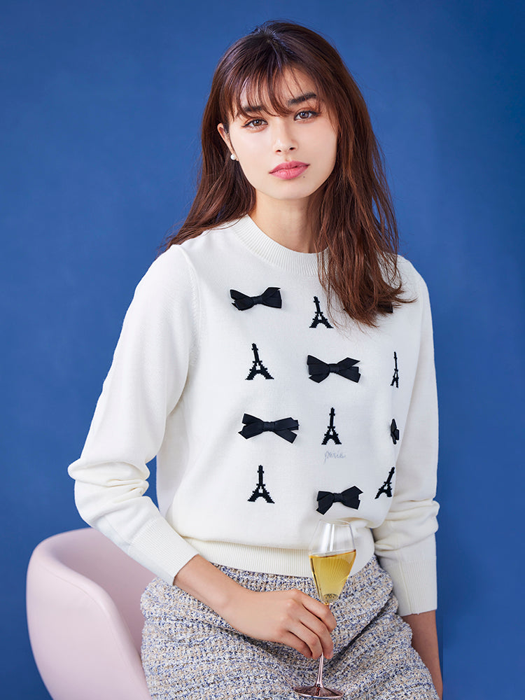 バックスリット ハイネックニット（12-77KI08-204）｜COMME CA