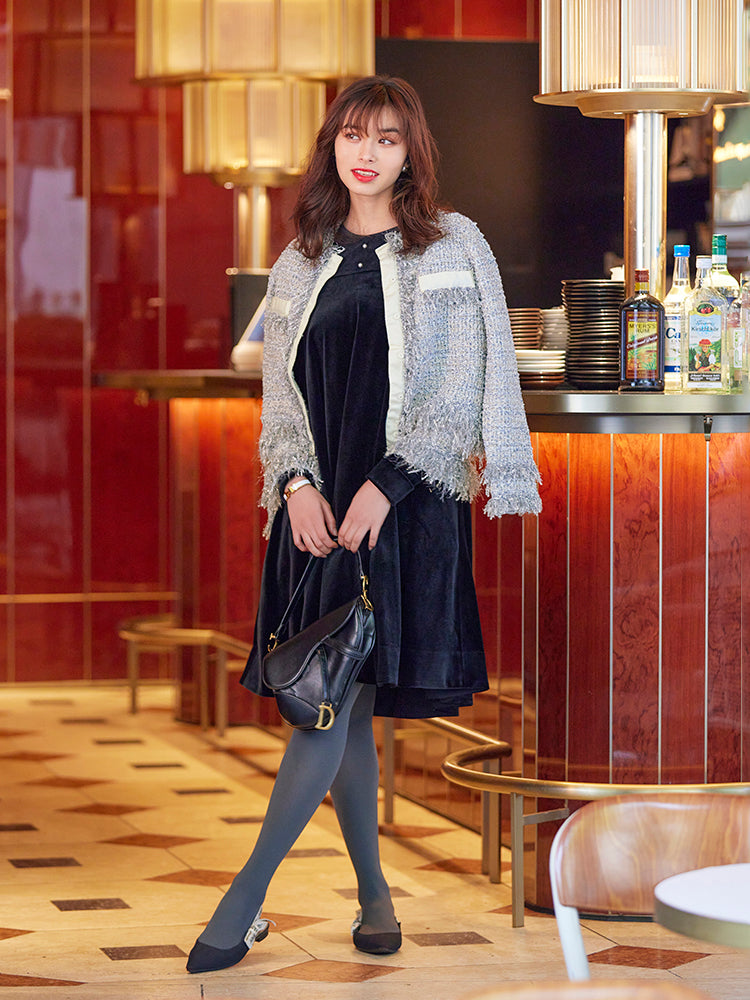 ベロアパールワンピース |【公式】Chestyオンラインショップ